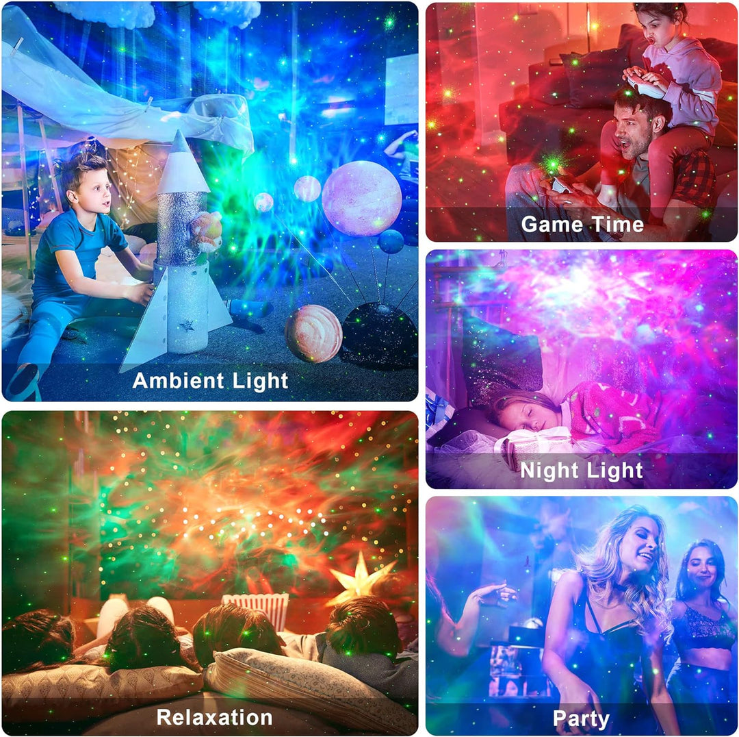 Play Topia© Astronaut Galaxy Projector Starry Night Light 360° Adjustable Projector