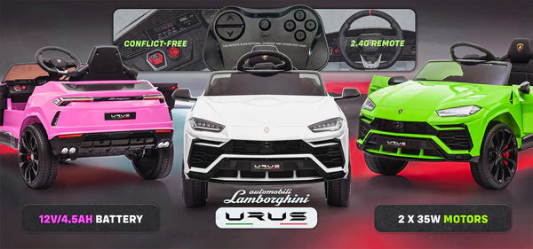 Play Topia© Lambhorgini Urus 12V Ride on Car